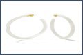 White Hoop Earrings a la Tracee Ellis Ross’ Alison Lou Pair
